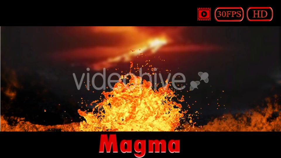 Magma/Lava Splash HD Videohive 19888602 Motion Graphics Image 4