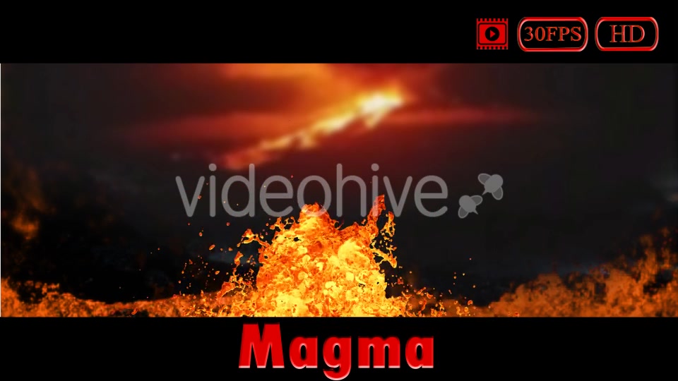 Magma/Lava Splash HD Videohive 19888602 Motion Graphics Image 5