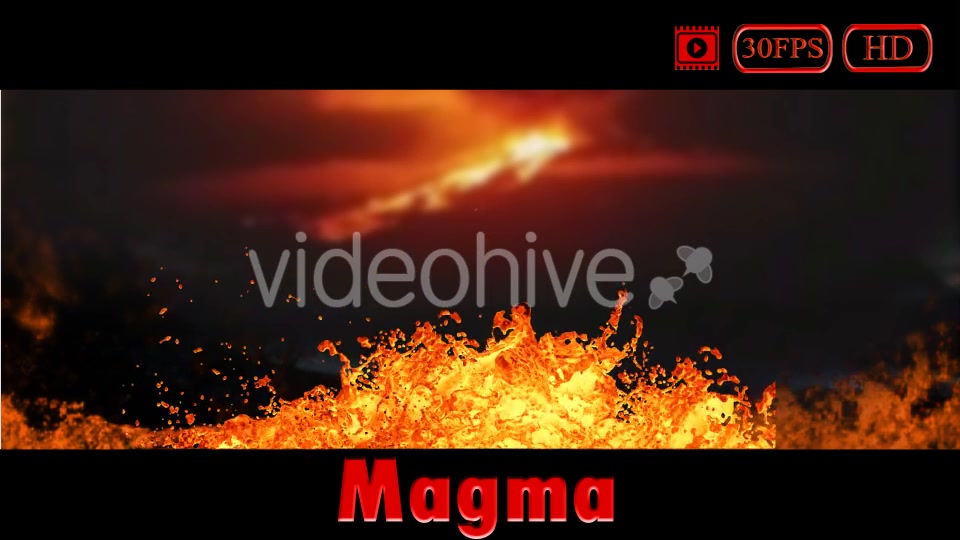 Magma/Lava Splash HD Videohive 19888602 Motion Graphics Image 8