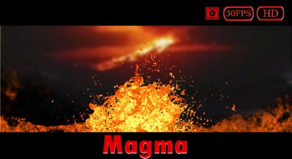 Magma/Lava Splash HD - Videohive Download 19888602