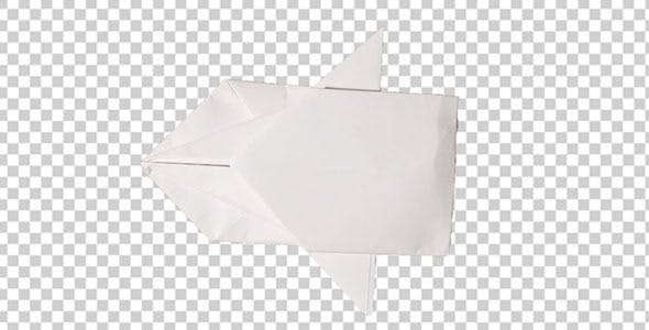 Making Paper Space Ship Transition - Videohive Download 8042404