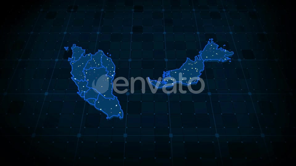 Malaysia Map Hd Videohive 24520919 Motion Graphics Image 8