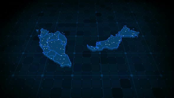 Malaysia Map Hd - 24520919 Videohive Download