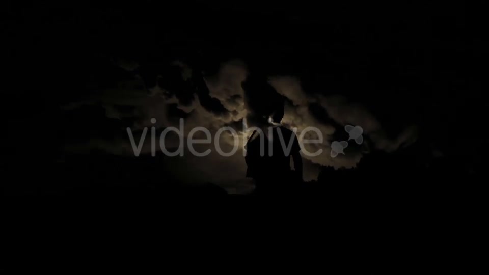 Male Silhouette Walking Into The Storm Videohive 15738161 Motion Graphics Image 9