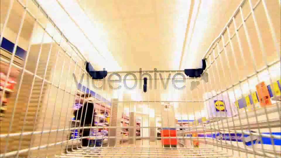 Mall Shopping Cart Supermarket  Videohive 6553804 Stock Footage Image 1