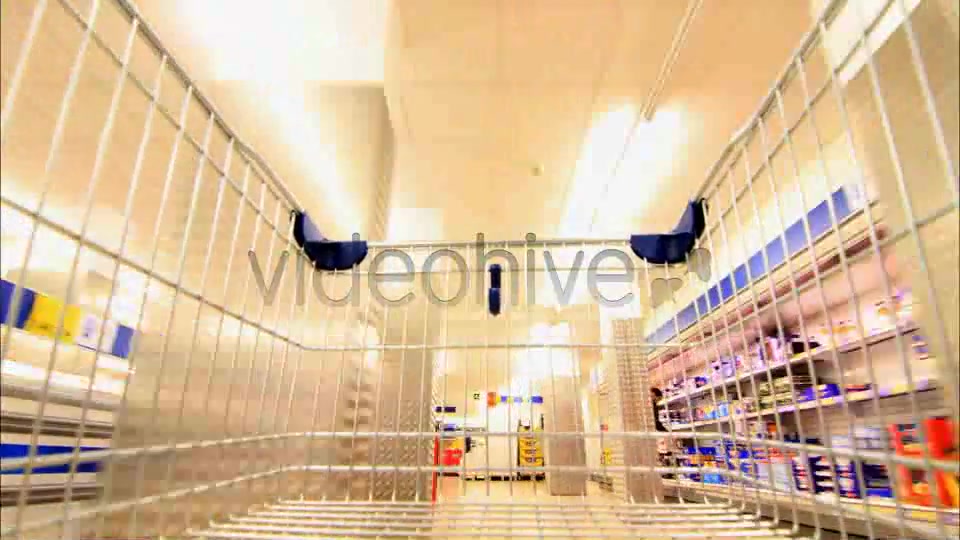 Mall Shopping Cart Supermarket  Videohive 6553804 Stock Footage Image 3