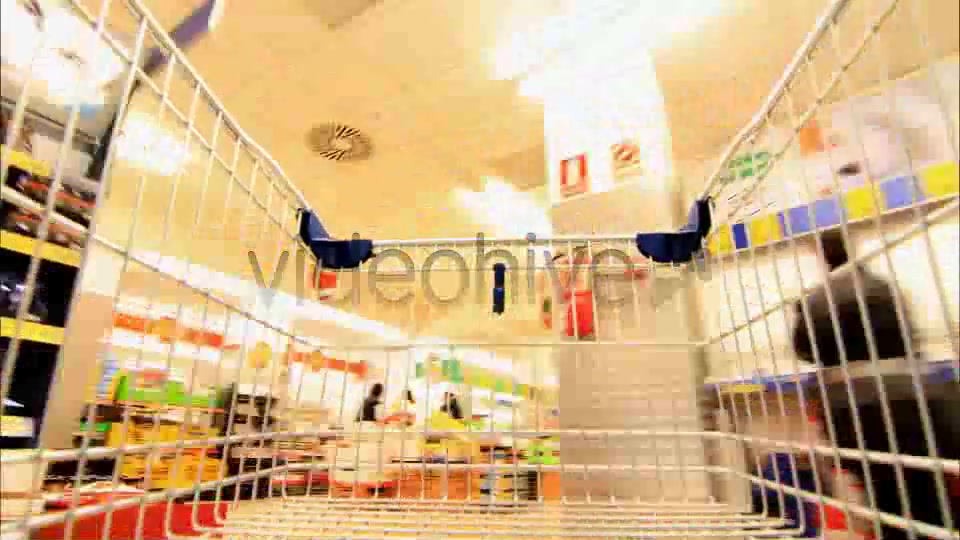Mall Shopping Cart Supermarket  Videohive 6553804 Stock Footage Image 6