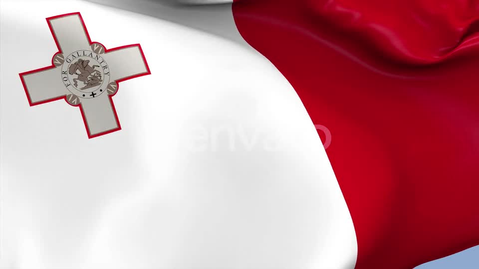 Malta Flag Videohive 23910279 Motion Graphics Image 1