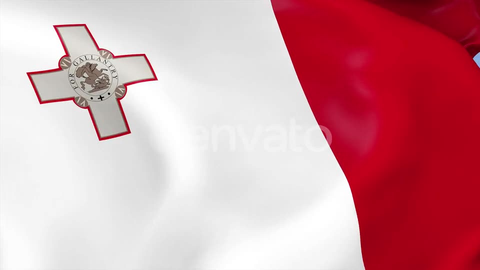 Malta Flag Videohive 23910279 Motion Graphics Image 2