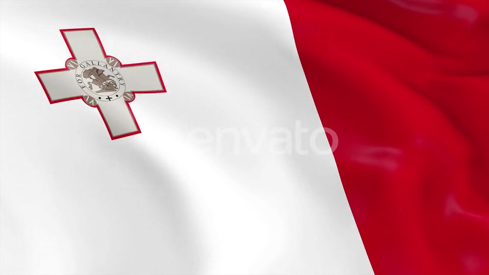 Malta Flag Videohive 23910279 Motion Graphics Image 3