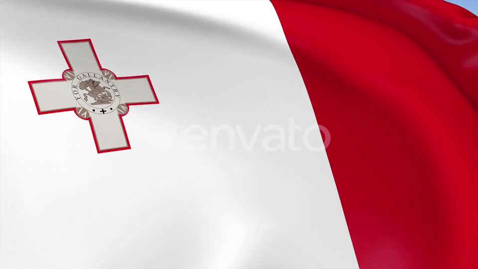 Malta Flag Videohive 23910279 Motion Graphics Image 4