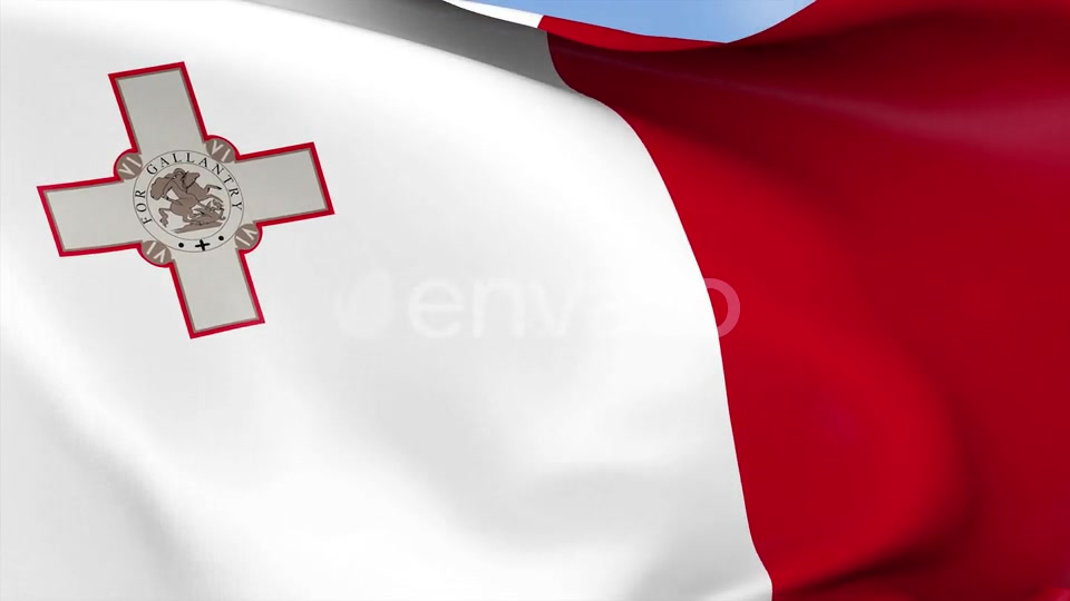 Malta Flag Videohive 23910279 Motion Graphics Image 5