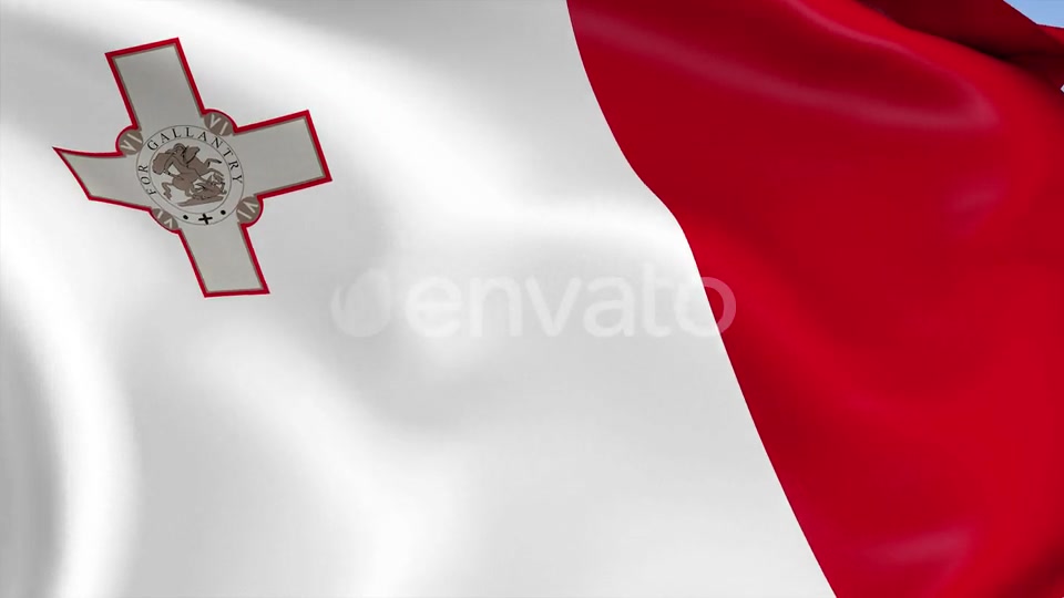 Malta Flag Videohive 23910279 Motion Graphics Image 6