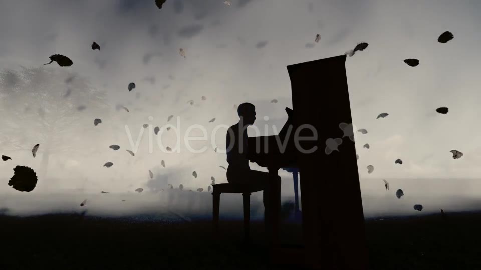 Man Piano Playing Videohive 19832530 Motion Graphics Image 2