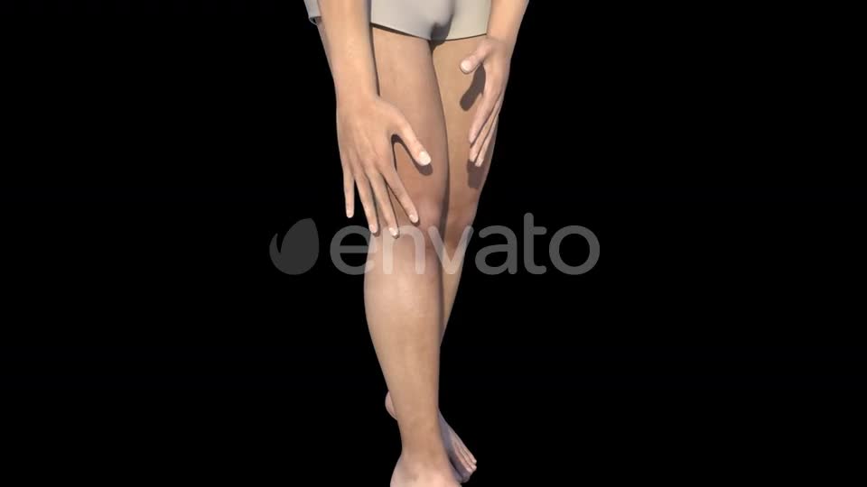 Man With Knee Pain Videohive 22716596 Motion Graphics Image 1
