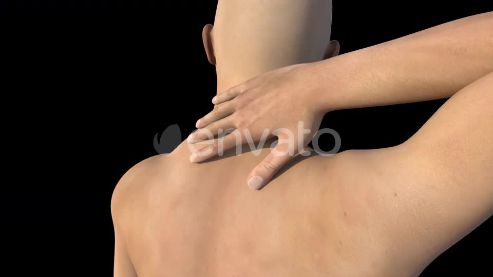 Man With Neck Pain Videohive 22730746 Motion Graphics Image 1