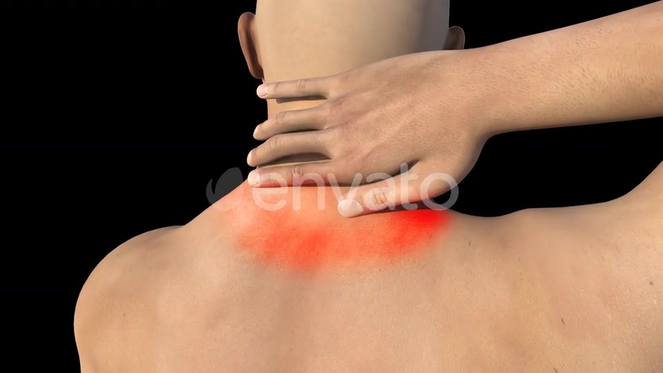 Man With Neck Pain Videohive 22730746 Motion Graphics Image 4