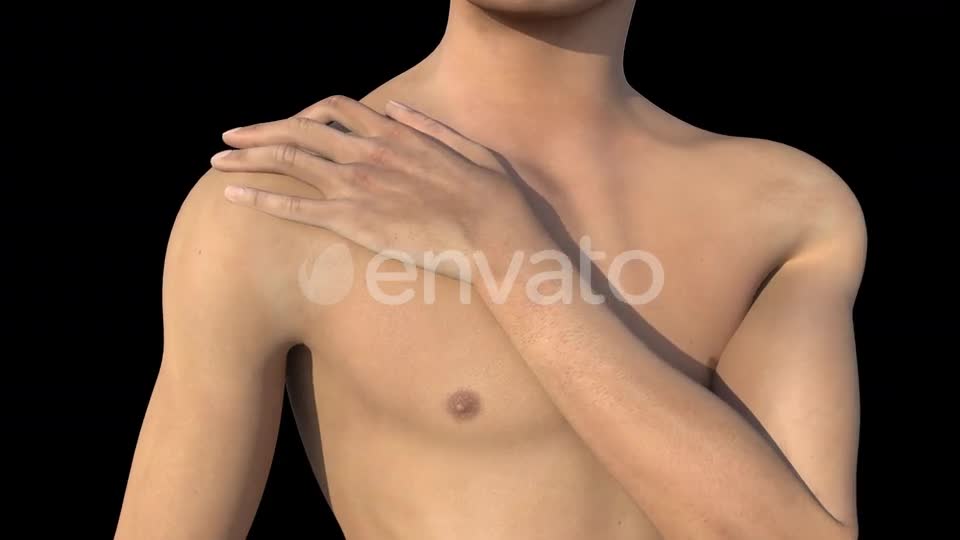 Man With Shoulder Pain Videohive 22720896 Motion Graphics Image 1