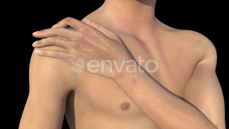 Man With Shoulder Pain Videohive 22720896 Motion Graphics Image 2