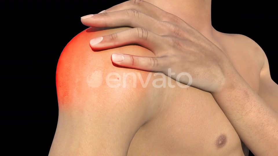 Man With Shoulder Pain Videohive 22720896 Motion Graphics Image 4