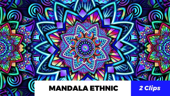 Mandala Ethnic Kaleido - 19455825 Download Videohive