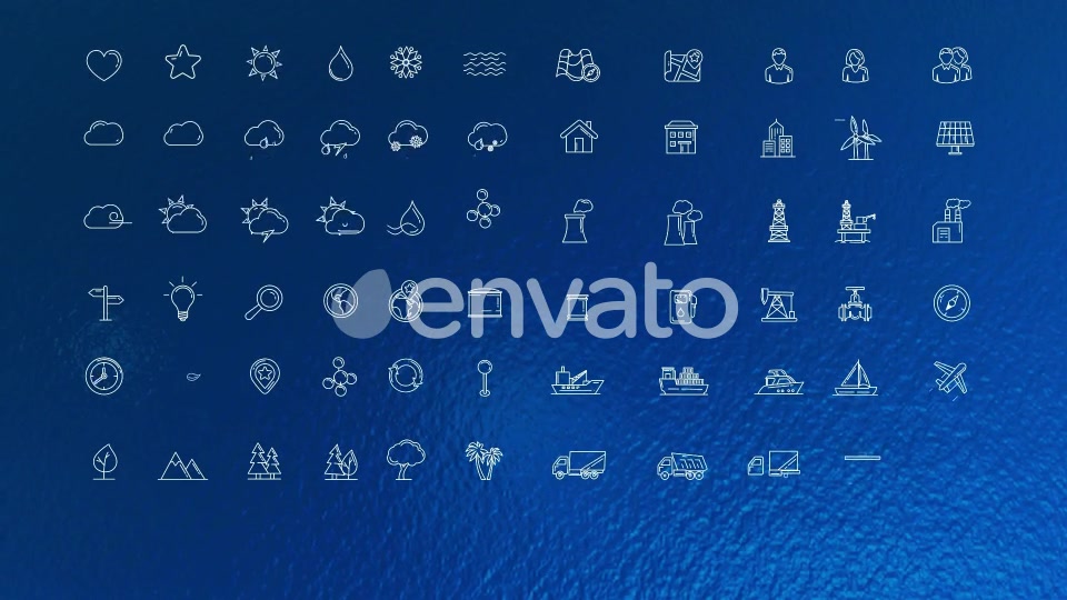 Map Icons Videohive 23438983 Motion Graphics Image 10