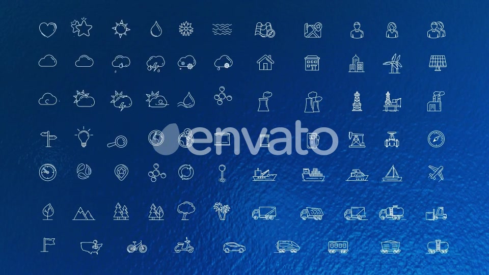 Map Icons Videohive 23438983 Motion Graphics Image 11