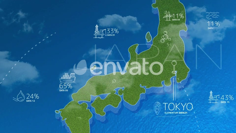 Map Icons Videohive 23438983 Motion Graphics Image 5