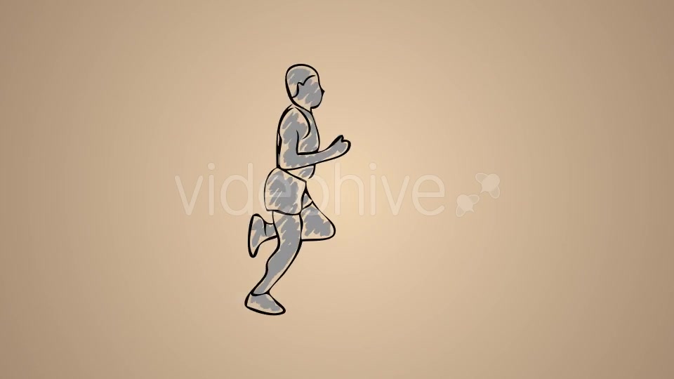 Marathon Runner Loop Videohive 20263233 Motion Graphics Image 3