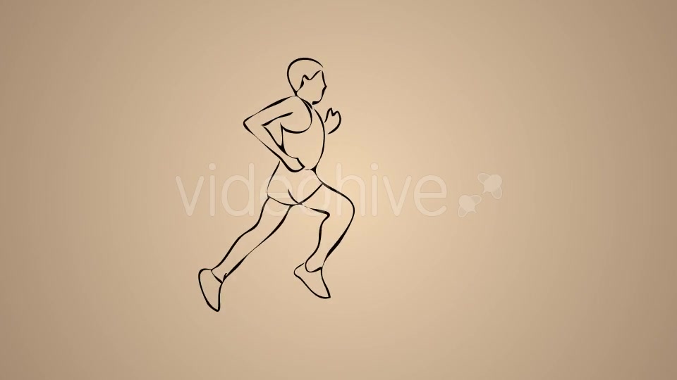 Marathon Runner Loop Videohive 20263233 Motion Graphics Image 5