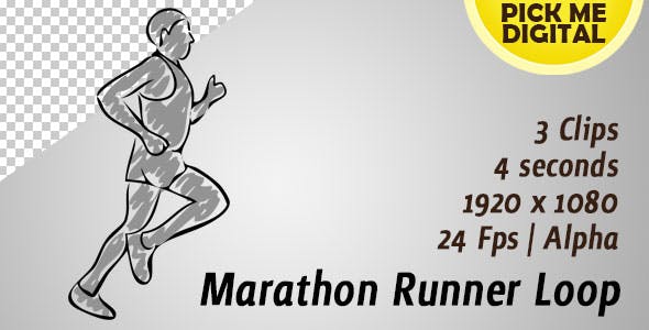Marathon Runner Loop - Download Videohive 20263233