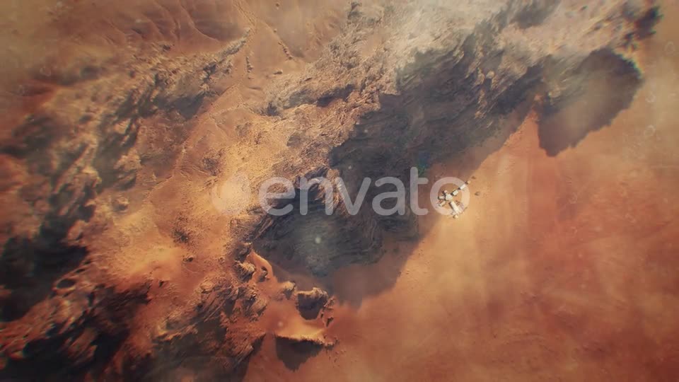 Mars Base Aerial Shot Videohive 23885614 Motion Graphics Image 10
