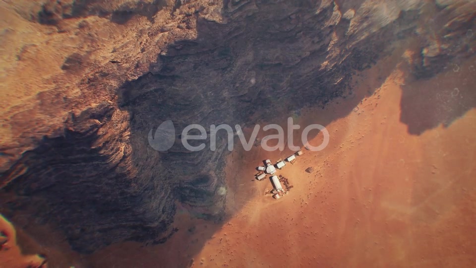 Mars Base Aerial Shot Videohive 23885614 Motion Graphics Image 2