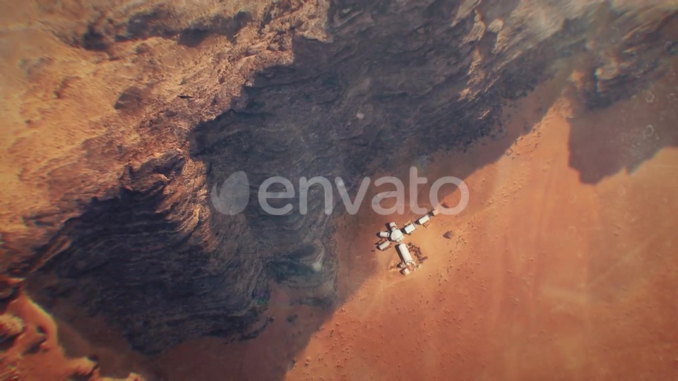 Mars Base Aerial Shot Videohive 23885614 Motion Graphics Image 3