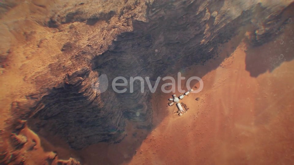 Mars Base Aerial Shot Videohive 23885614 Motion Graphics Image 4