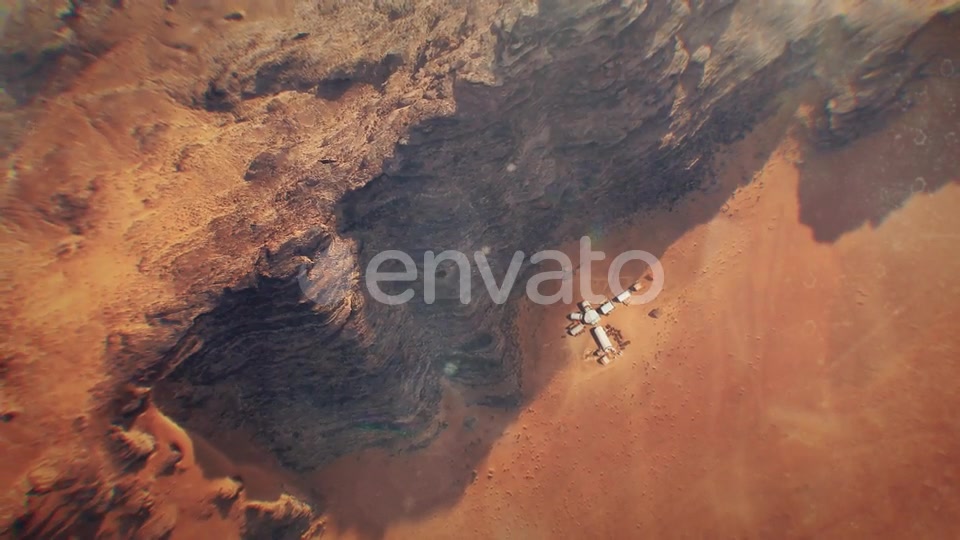 Mars Base Aerial Shot Videohive 23885614 Motion Graphics Image 5
