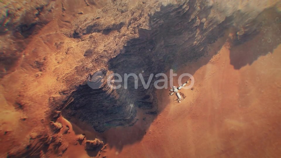 Mars Base Aerial Shot Videohive 23885614 Motion Graphics Image 6
