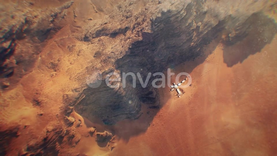 Mars Base Aerial Shot Videohive 23885614 Motion Graphics Image 7