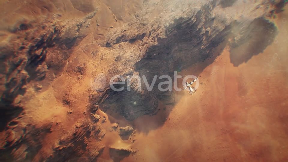Mars Base Aerial Shot Videohive 23885614 Motion Graphics Image 9