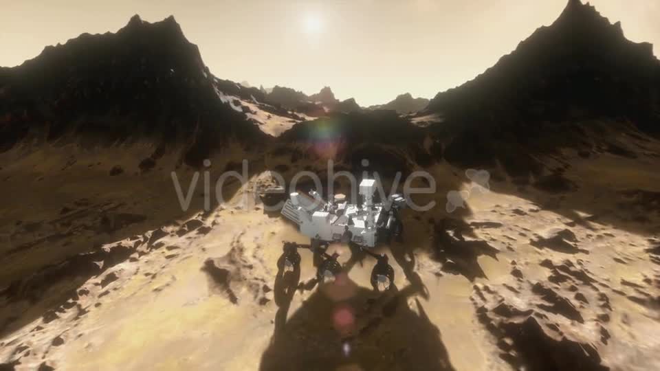 Mars Curiosity Rover Establishing Shot 2 Videohive 21385578 Motion Graphics Image 1