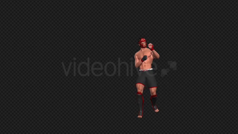 Martial Art Male Fighter Combo 03 Videohive 15719128 Motion Graphics Image 2