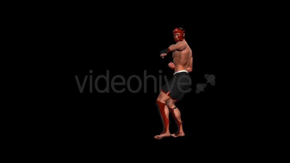 Martial Art Male Fighter Combo 06 Videohive 15719146 Motion Graphics Image 7
