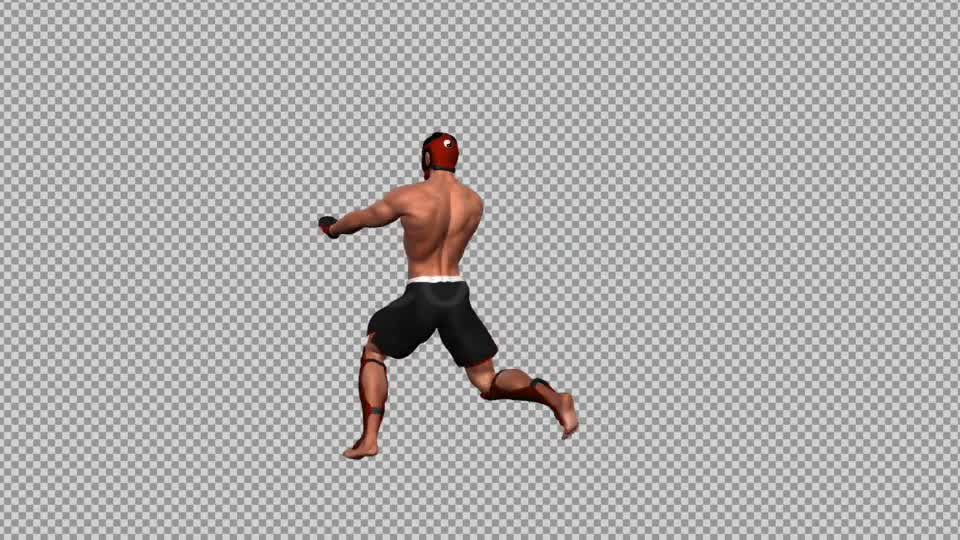 Martial Art Male Fighter Kanku Videohive 15719157 Motion Graphics Image 8