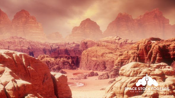 Martian Landscape Three - Videohive 13281662 Download