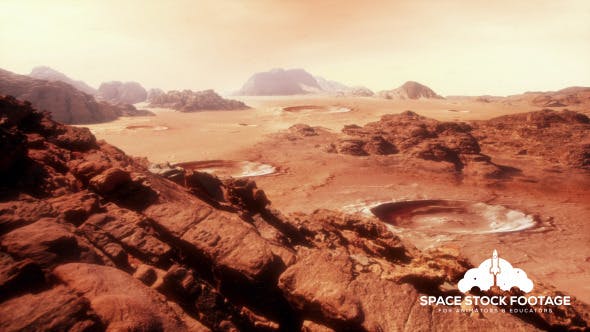 Martian Landscape Two - Download 13269785 Videohive