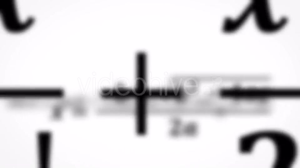 Math Equations Flying and Disappearing in Distance Videohive 20989676 Motion Graphics Image 9