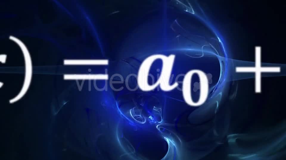 Math Equations Flying and Disappearing in Distance Videohive 21010660 Motion Graphics Image 1