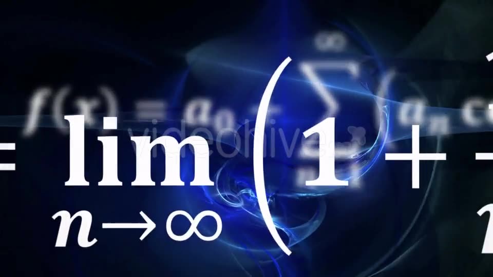 Math Equations Flying and Disappearing in Distance Videohive 21010660 Motion Graphics Image 2