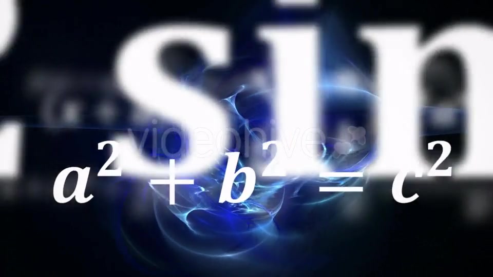 Math Equations Flying and Disappearing in Distance Videohive 21010660 Motion Graphics Image 4