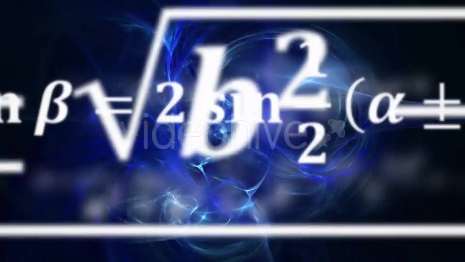 Math Equations Flying and Disappearing in Distance Videohive 21010660 Motion Graphics Image 5